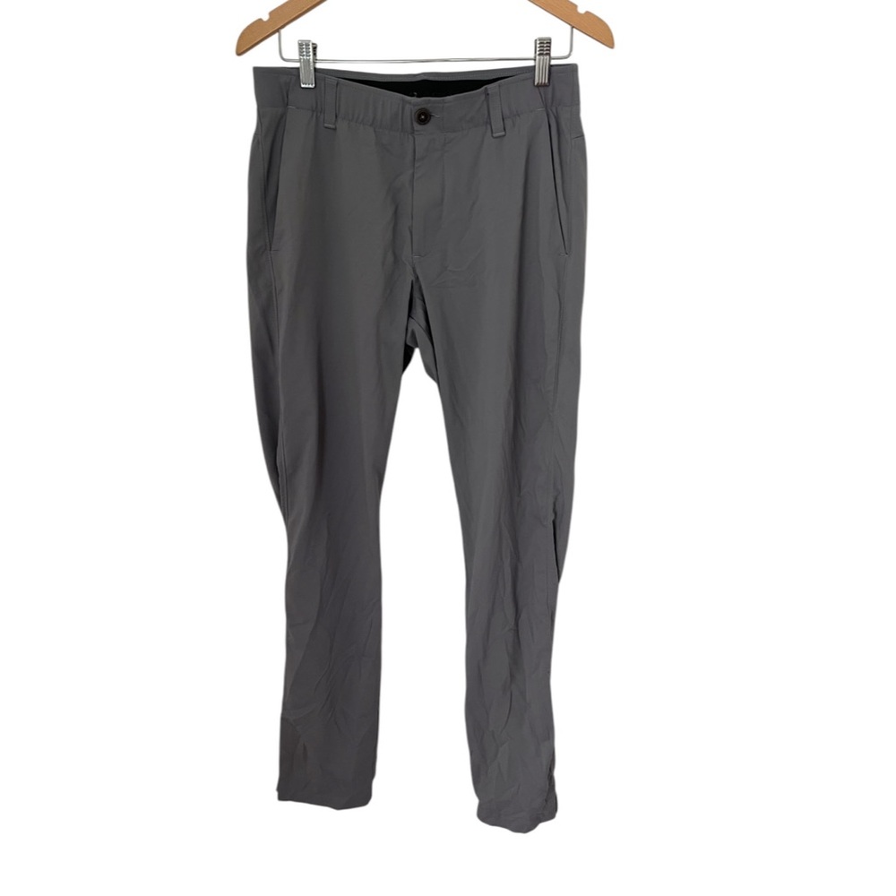 Under Armour Showdown Pant Casual Golf Dri Fit Pants Men's Size 32 x 34 Gray